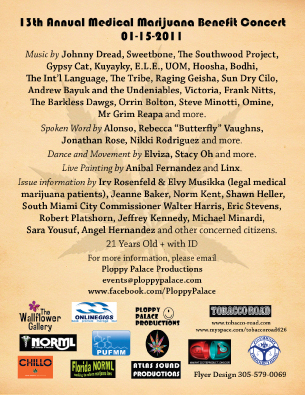 Florida - Event, 13TH ANNUAL MEDICAL MARIJUANA BENEFIT CONCERT